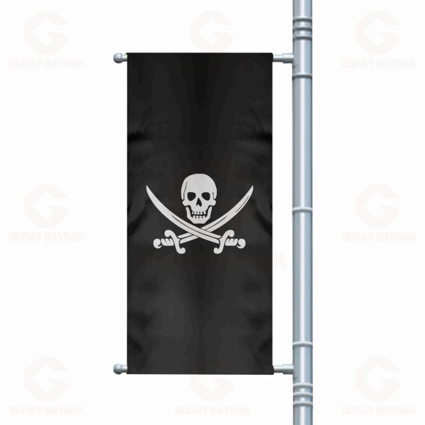 Calico Jack Jolly Roger Direk Reklam Bayraklar� Blackout