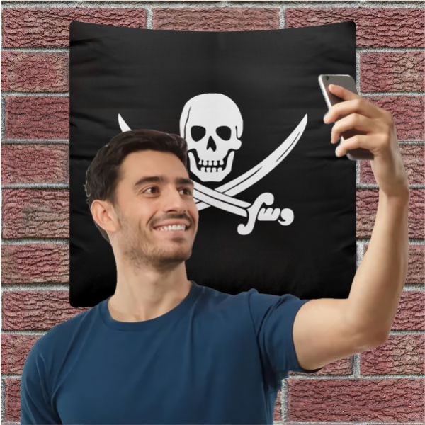 Calico Jack Jolly Roger Selfie ekim Manzaralar