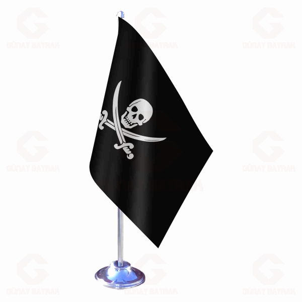 Calico Jack Jolly Roger Tekli Masa Bayra��