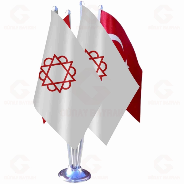 Candar Dynasty D�rtl� Masa Bayra��