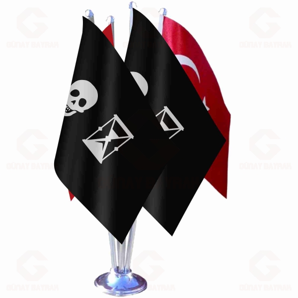 Captain Napin D�rtl� Masa Bayra��
