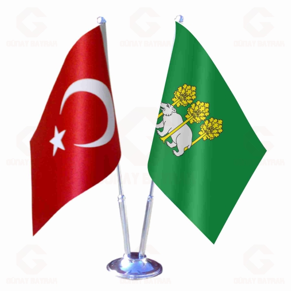 Chelmski 2 li Masa Bayraklar�