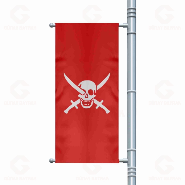 Ching Shih Jolly Roger Direk Reklam Bayraklar� Blackout