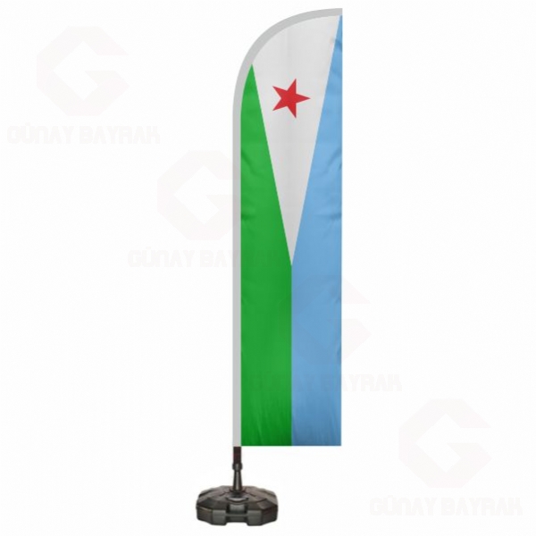 Cibuti Yelken Bayraklar