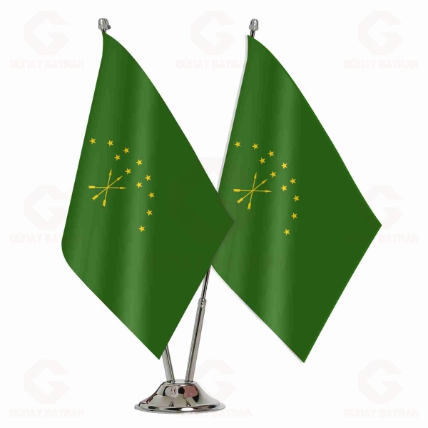 Circassian ikili Masa Bayra��