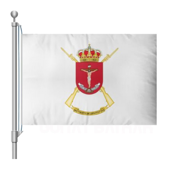 Coat Of Arms Of The 4th Spanish Legion Cristo De Lepanto Bayra