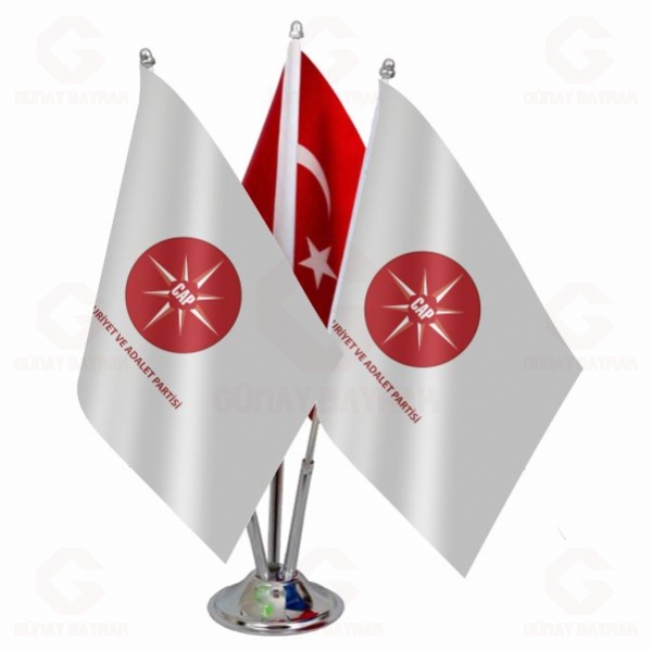 Cumhuriyet ve Adalet Partisi ��l� Masa Bayra��