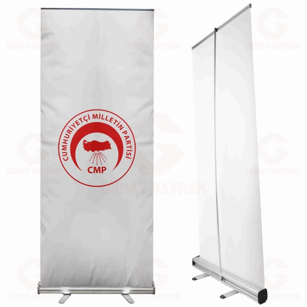 Cumhuriyet�i Milletin Partisi Roll Up Banner