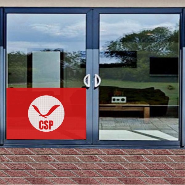 Cumhuriyet�i Sol Parti Cam Folyo One Way Vision Bask�