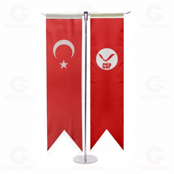 Cumhuriyet�i Sol Parti T Masa Bayra��
