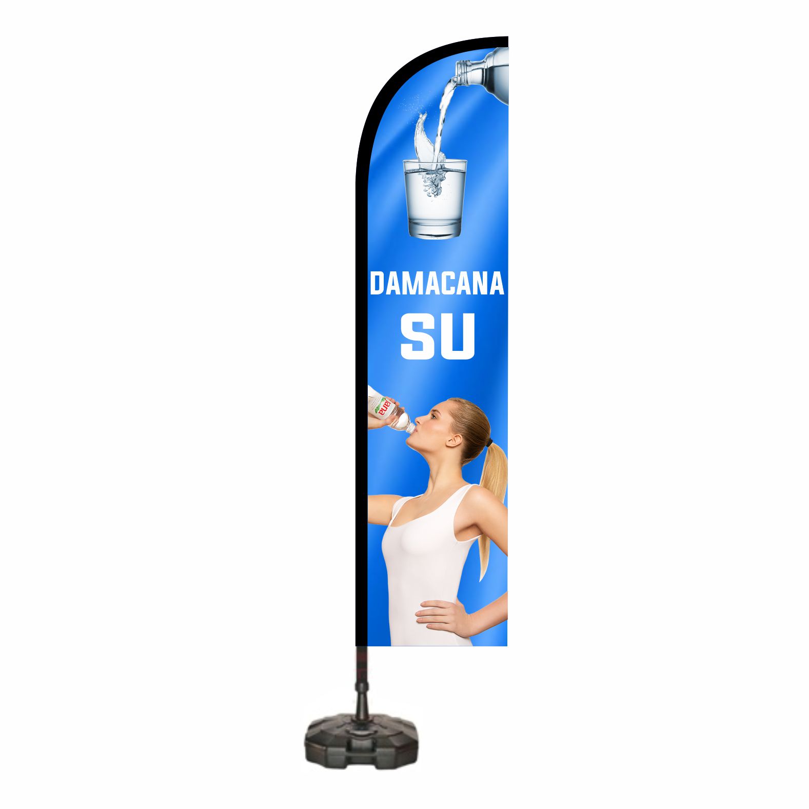 Damacana Su D�kkan �n� Bayraklar�