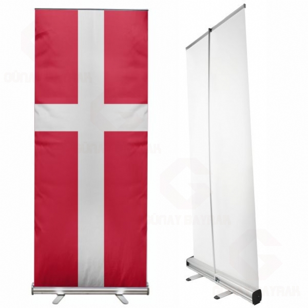 Danimarka Roll Up Banner