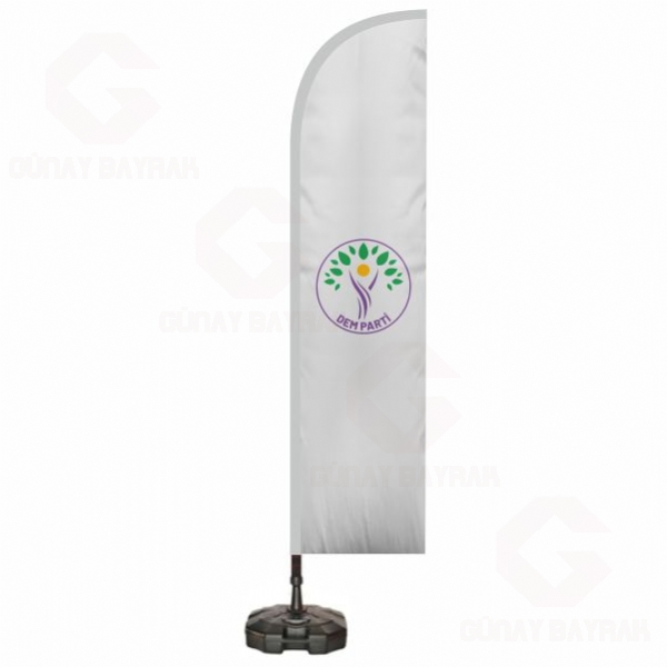 Dem Parti Yelken Bayraklar�