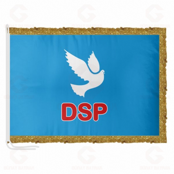Demokratik Sol Parti Saten Makam Bayra��