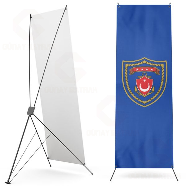 Deniz Kuvvetleri Dijital Bask X Banner