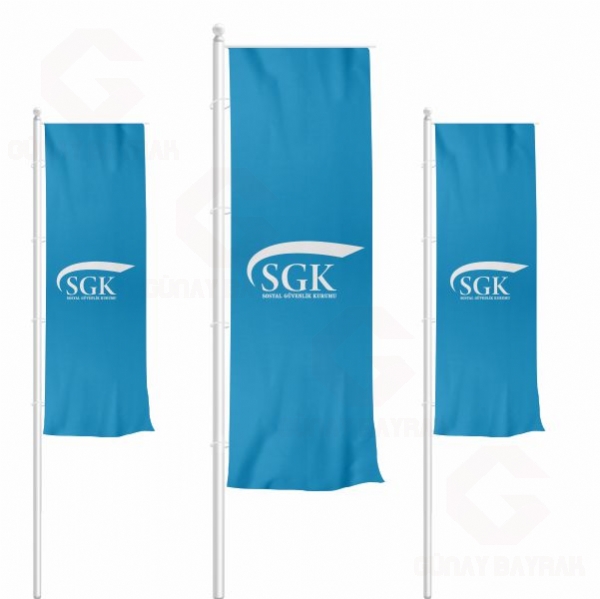 Dikey �ekilen Sgk Bayraklar