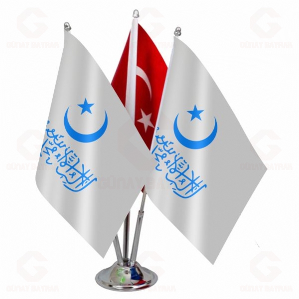 Do�u T�rkistan �slam Cumhuriyeti ��l� Masa Bayra��