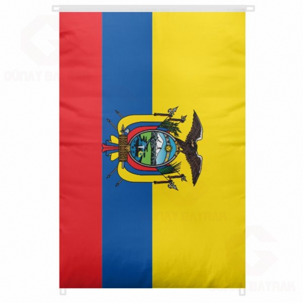 Ekvador Bina Boyu Byk Bayrak