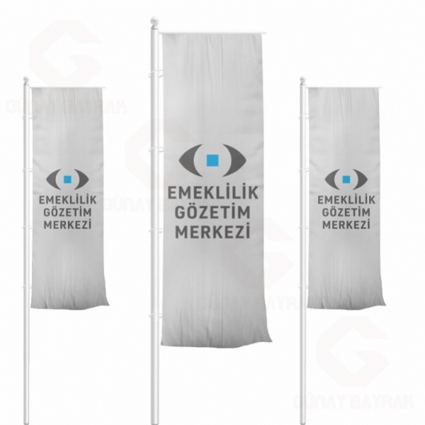 Emeklilik G�zetim Merkezi Dikey �ekilen Bayraklar