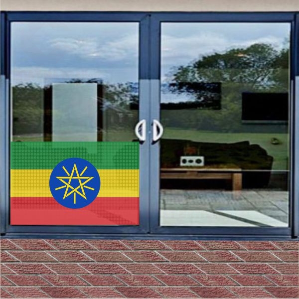 Etiyopya Cam Folyo One Way Vision Bask