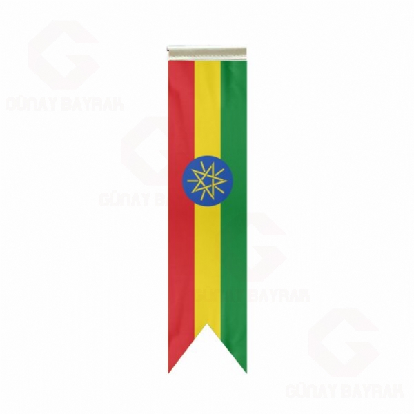 Etiyopya L Masa Bayraklar