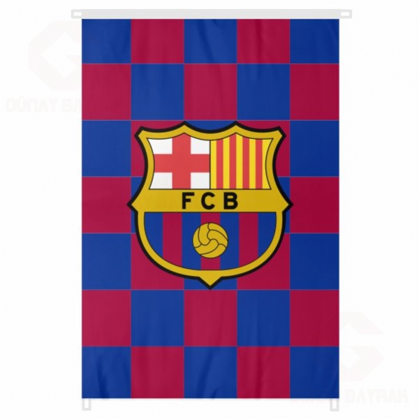 FC Barcelona Bina Boyu Byk Bayrak