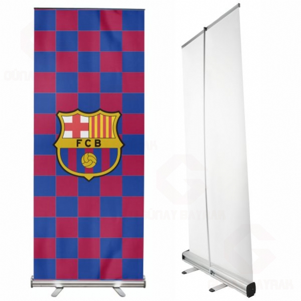 FC Barcelona Roll Up Banner