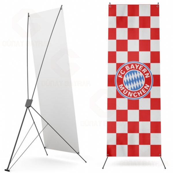 FC Bayern Mnchen Dijital Bask X Banner