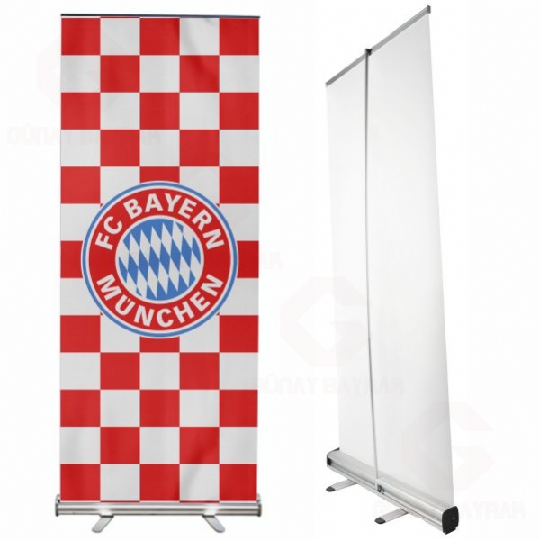 FC Bayern Mnchen Roll Up Banner