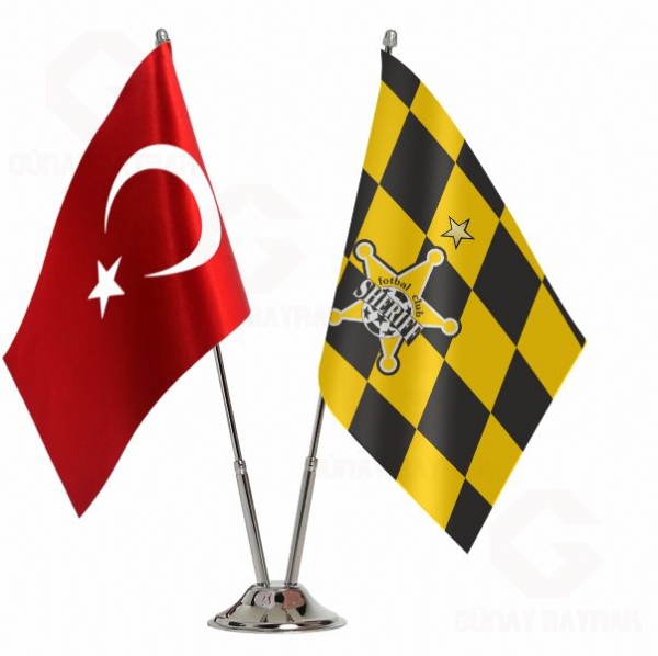 FC Sheriff 2 li Masa Bayraklar�
