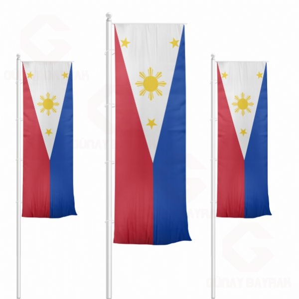 Filipinler Dikey ekilen Bayraklar