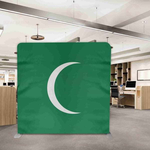 First and Second Saudi State Backdrop Stand