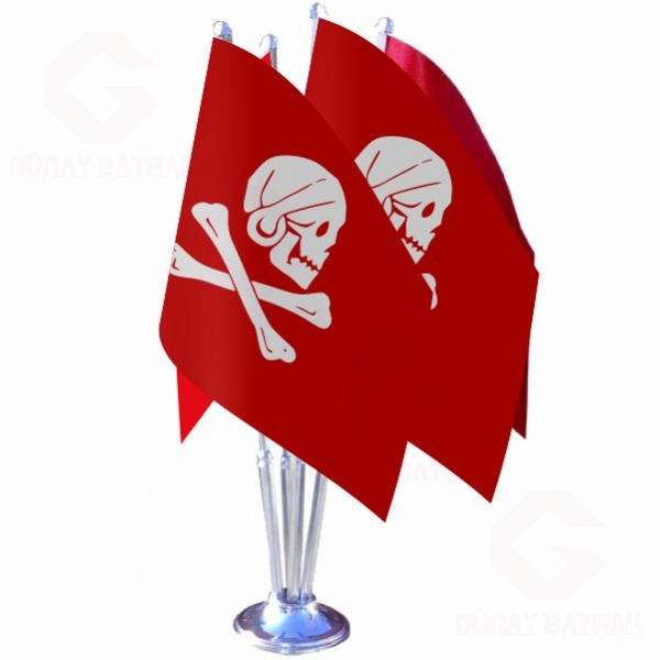 Flag of Henry Every Red Drtl Masa Bayra