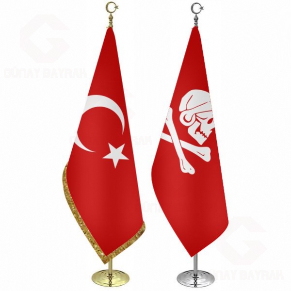 Flag of Henry Every Red Makam Bayra