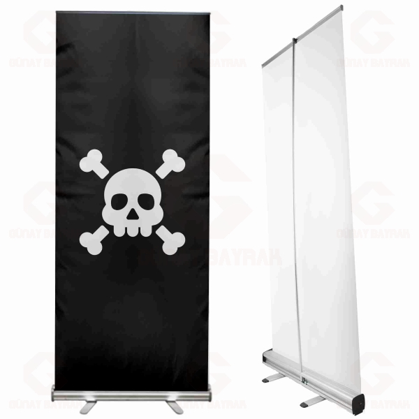 Fluent Emoji High Contrast Roll Up Banner