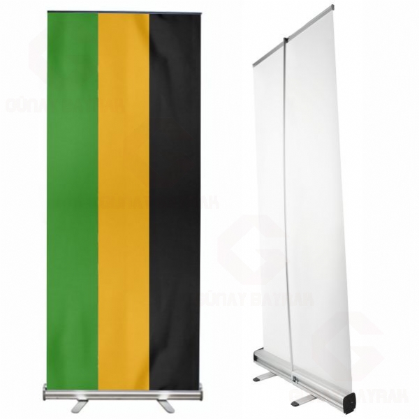 Free State Of Saxe Weimar Eisenach Roll Up Banner