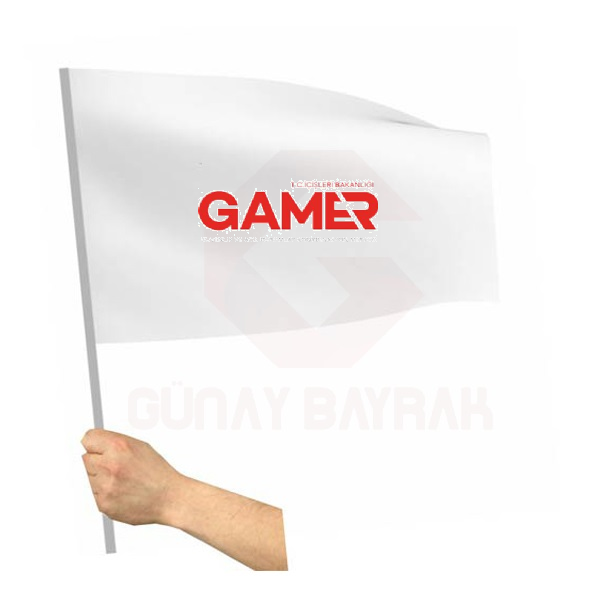 Gamer Güvenlik ve Acil Durumlarda Koordinasyon Merkezi Sopalı Bayrak