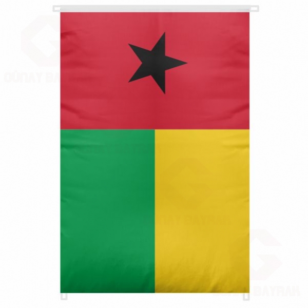 Gine Bissau Bina Boyu Byk Bayrak