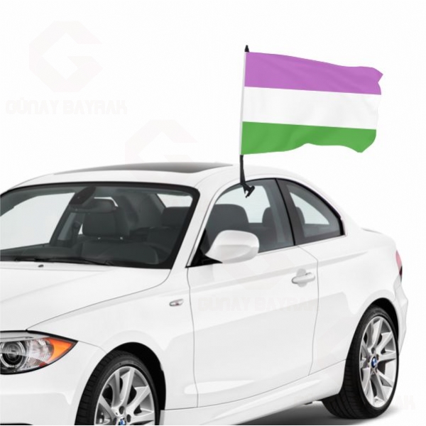 G�kku�a�� Genderqueer �zel Ara� Konvoy Bayra��
