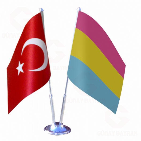 G�kku�a�� Panseks�el 2 li Masa Bayraklar�