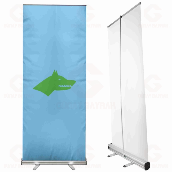 G�kt�rks Khaganate Roll Up Banner