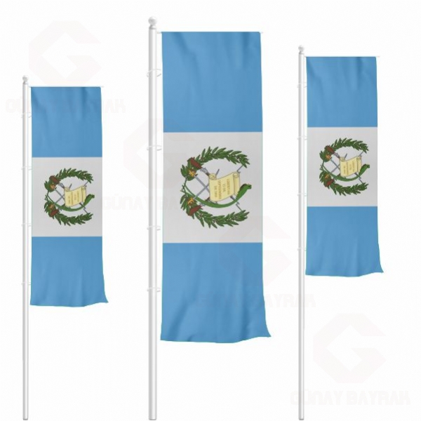 Guatemala Dikey ekilen Bayraklar