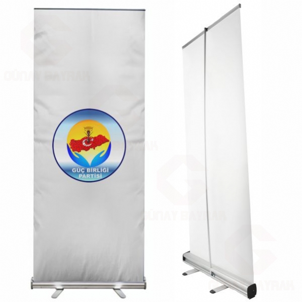 G Birlii Partisi Roll Up Banner