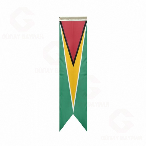 Guyana L Masa Bayraklar