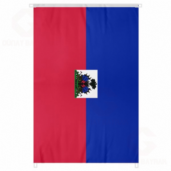 Haiti Bina Boyu Byk Bayrak