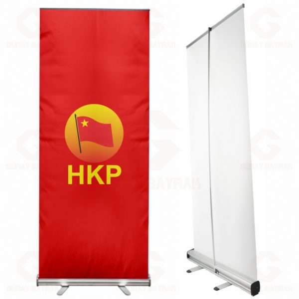 Halk�n Kurtulu� Partisi Roll Up Banner