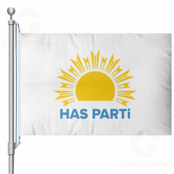 Has Parti Beyaz G�nder Bayra��