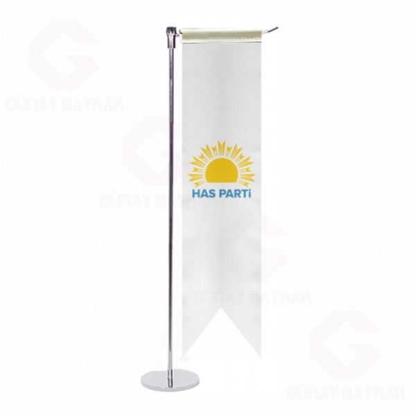 Has Parti Beyaz L Masa Bayra��