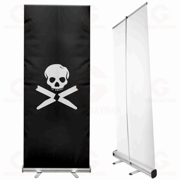 Heli Graphix Cheerful Rotor Roll Up Banner