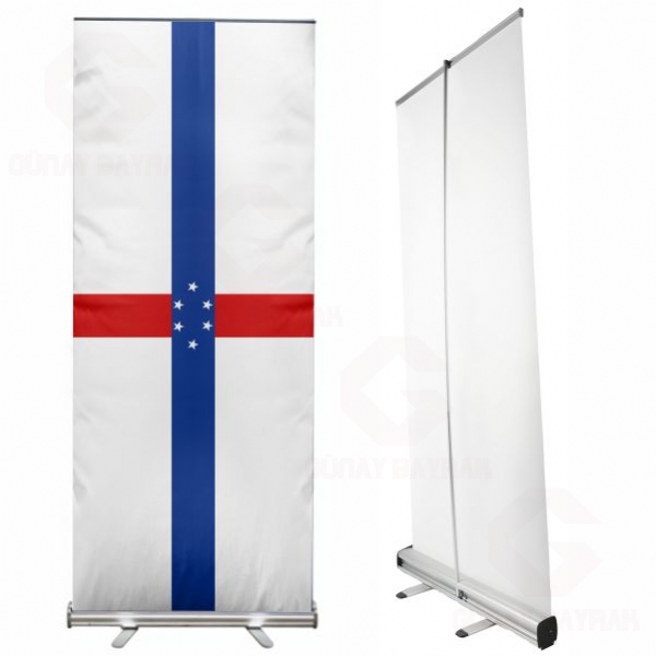 Hollanda Antilleri Roll Up Banner
